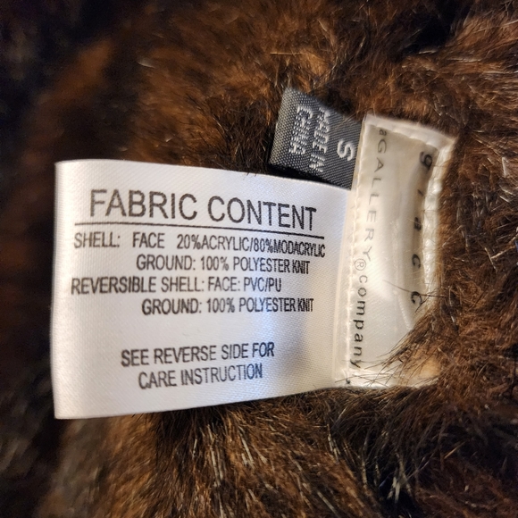 Giacca Reversible Faux Fur Vest - Picture 7 of 11